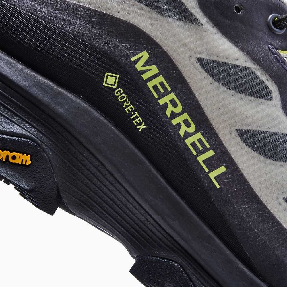 Tenis Merrell Moab Speed GORE-TEX® Hombre Grises Oscuro | México-4667089