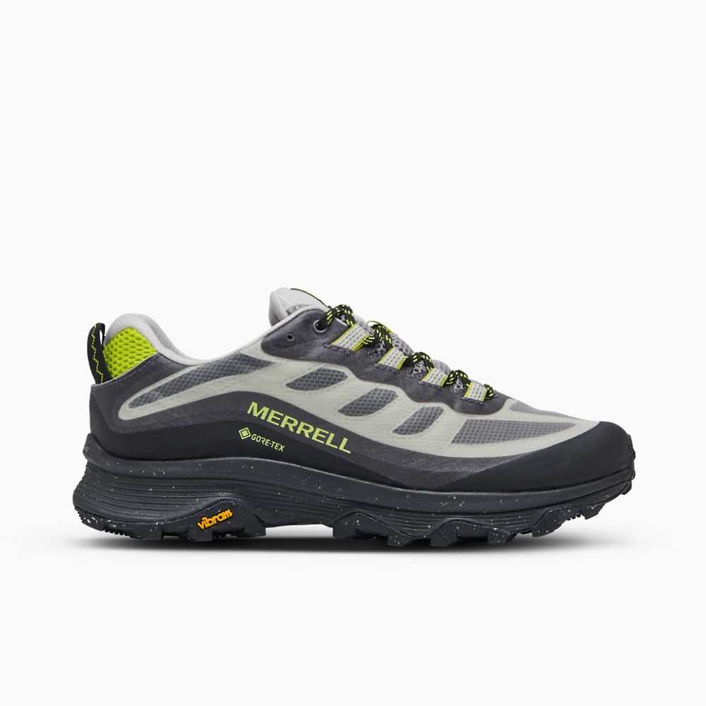 Tenis Merrell Moab Speed GORE-TEX® Hombre Grises Oscuro | México-4667089