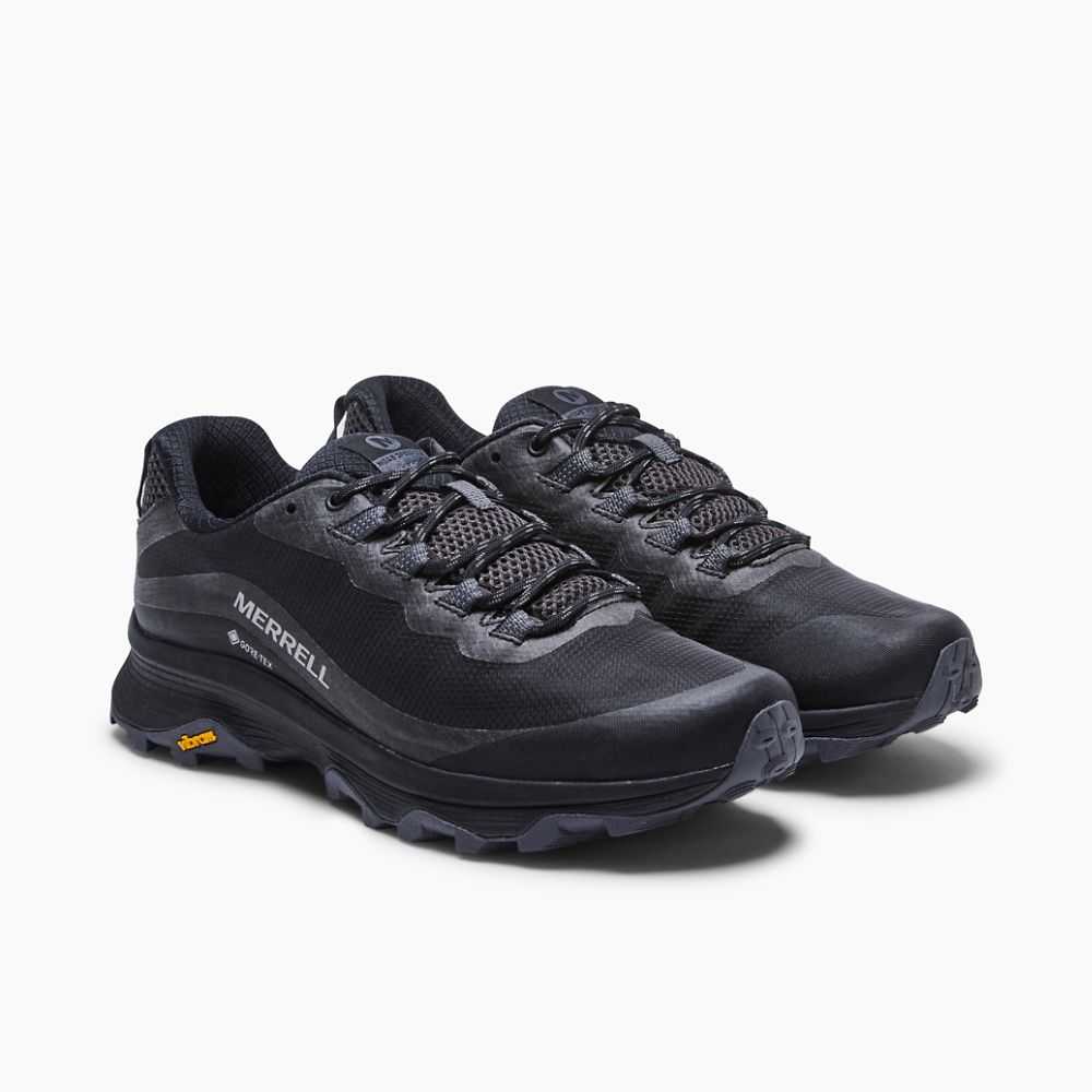 Tenis Merrell Moab Speed GORE-TEX® Hombre Negros | México-6270983