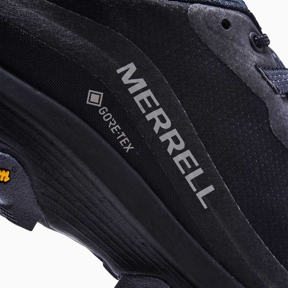 Tenis Merrell Moab Speed GORE-TEX® Hombre Negros | México-6270983