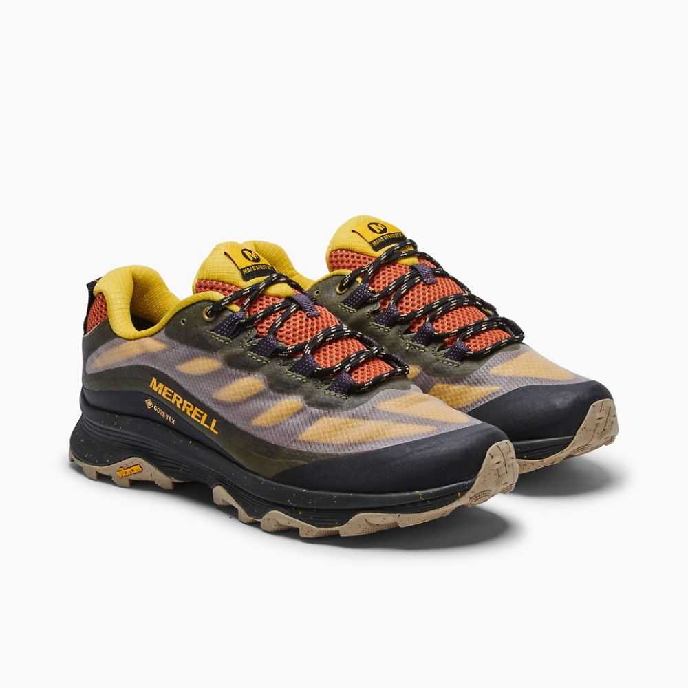 Tenis Merrell Moab Speed GORE-TEX® Hombre Multicolor | México-8460736