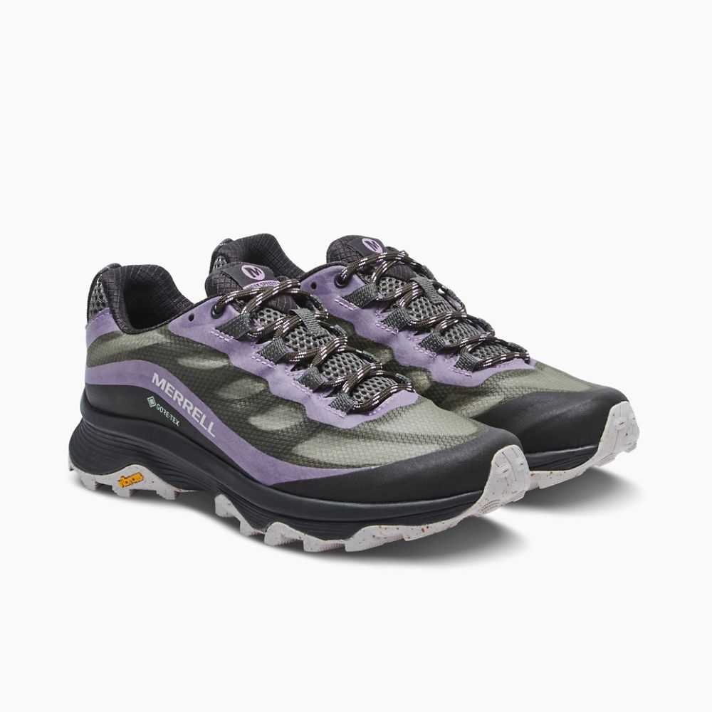 Tenis Merrell Moab Speed GORE-TEX® Mujer Verdes Oscuro | México-7022863