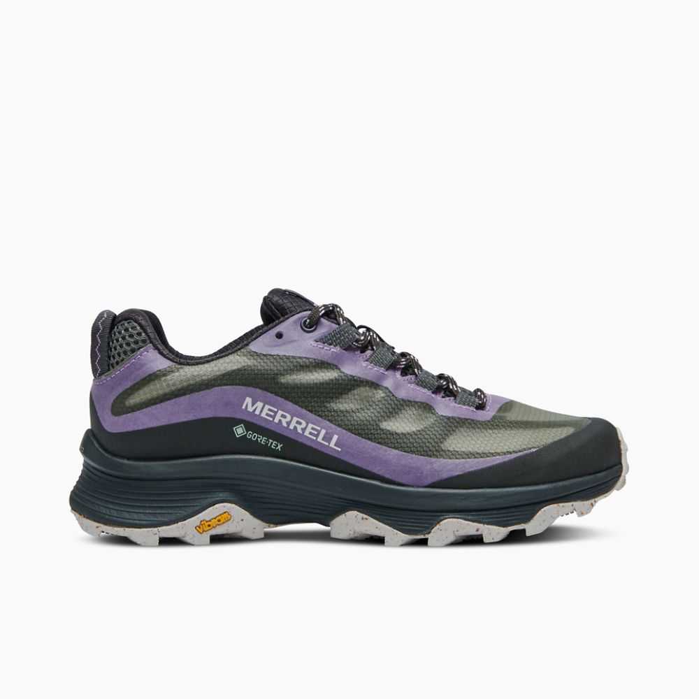 Tenis Merrell Moab Speed GORE-TEX® Mujer Verdes Oscuro | México-7022863