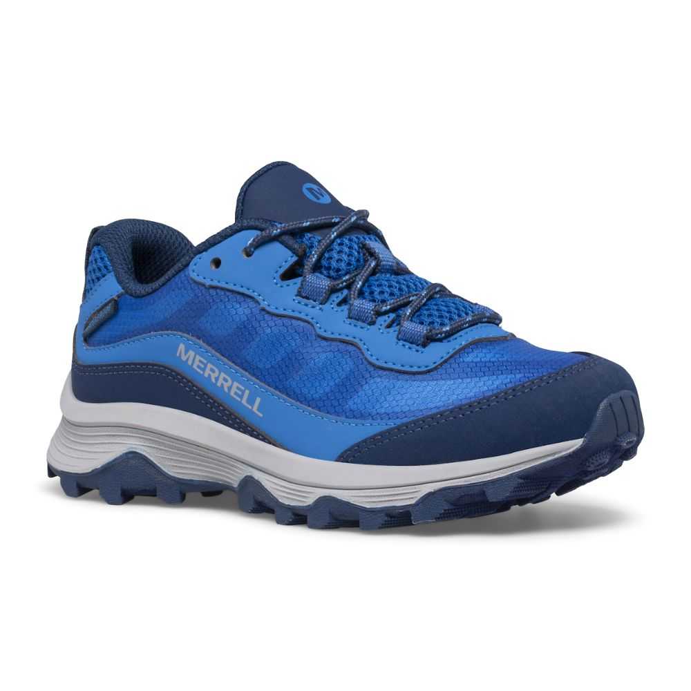 Tenis Merrell Moab Speed Low Niña Azules | México-6429807