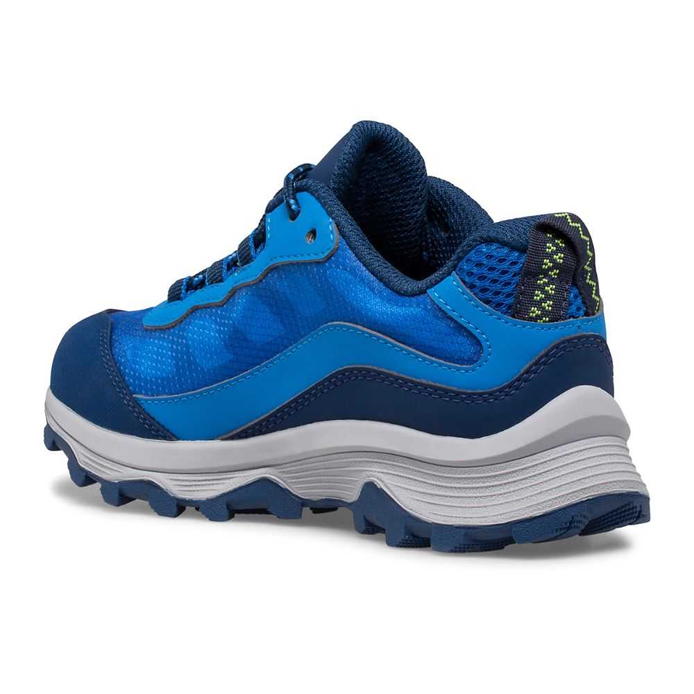 Tenis Merrell Moab Speed Low Niña Azules | México-6429807