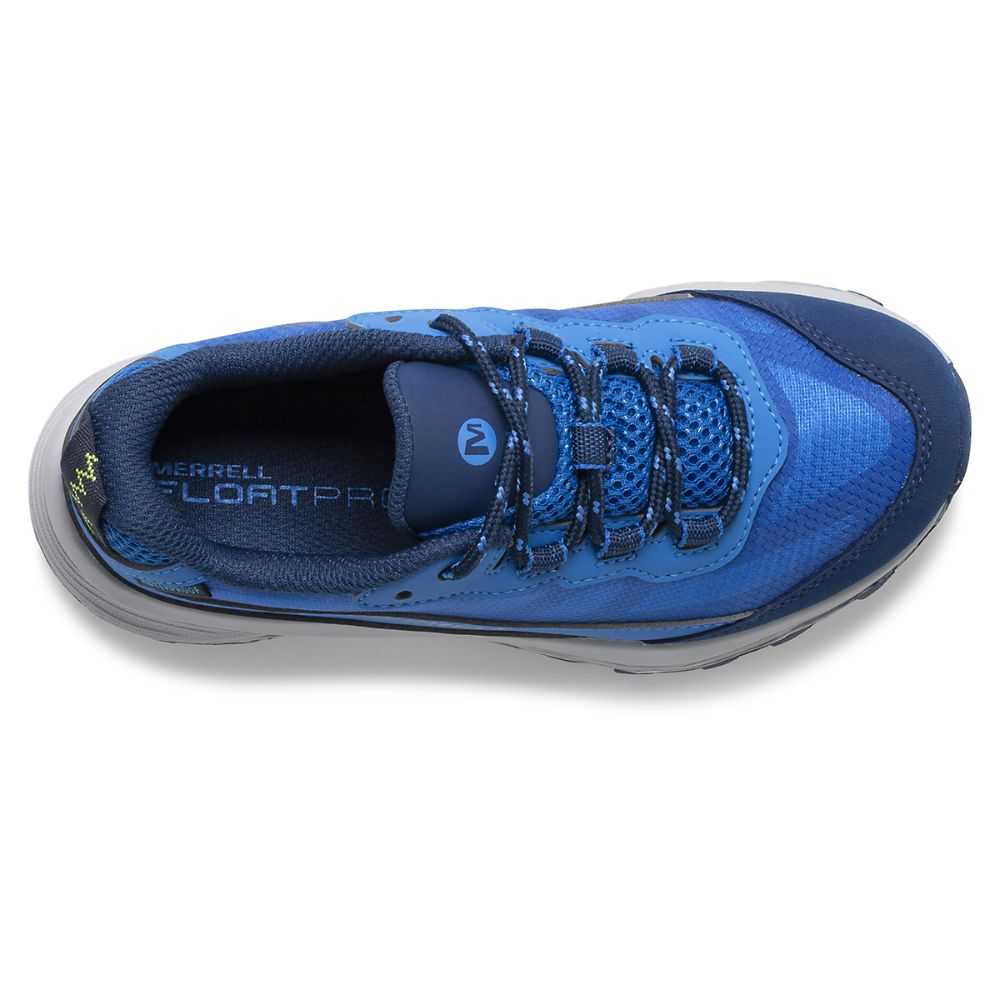 Tenis Merrell Moab Speed Low Niña Azules | México-6429807