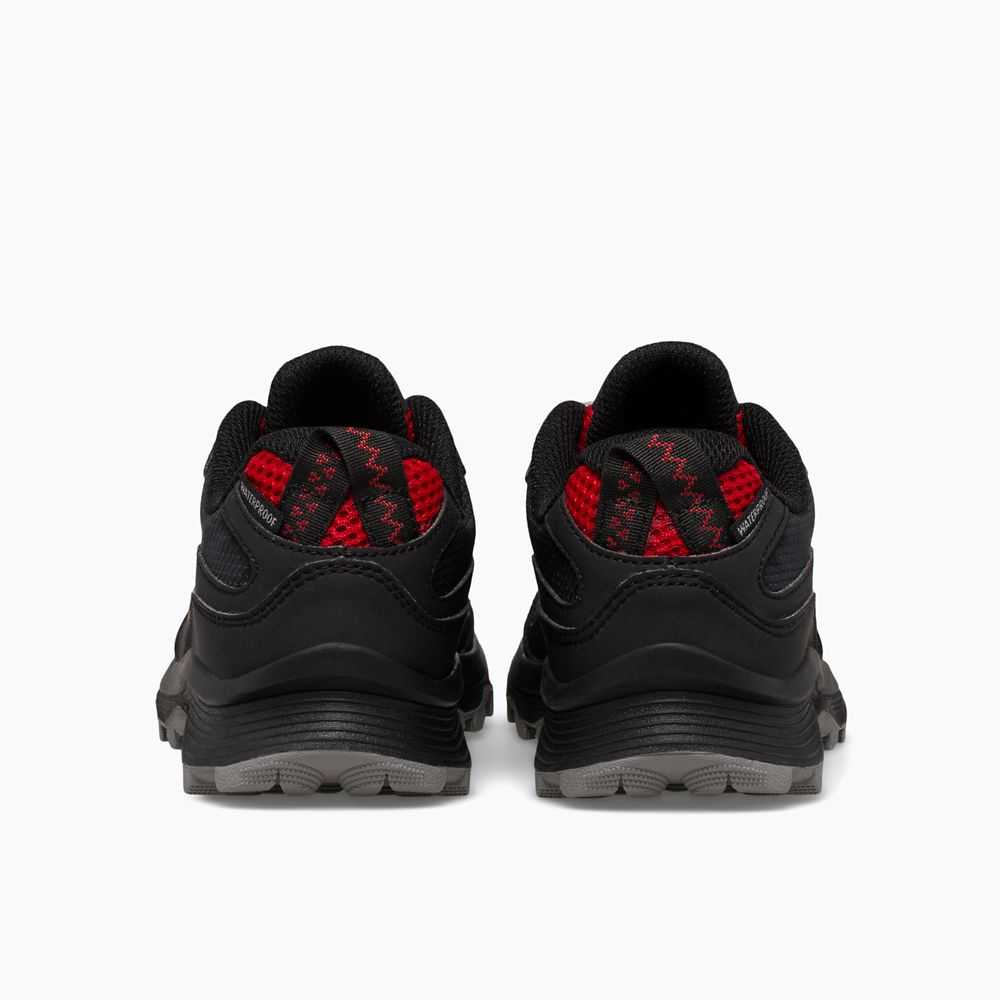 Tenis Merrell Moab Speed Low Niño Grises Negros Rojos | México-6403272