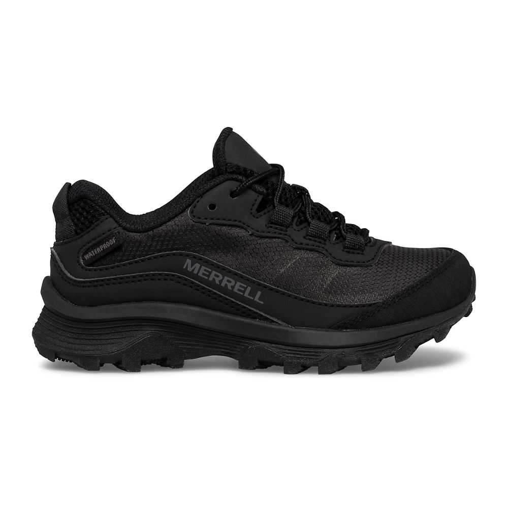 Tenis Merrell Moab Speed Low Niño Negros | México-0462796