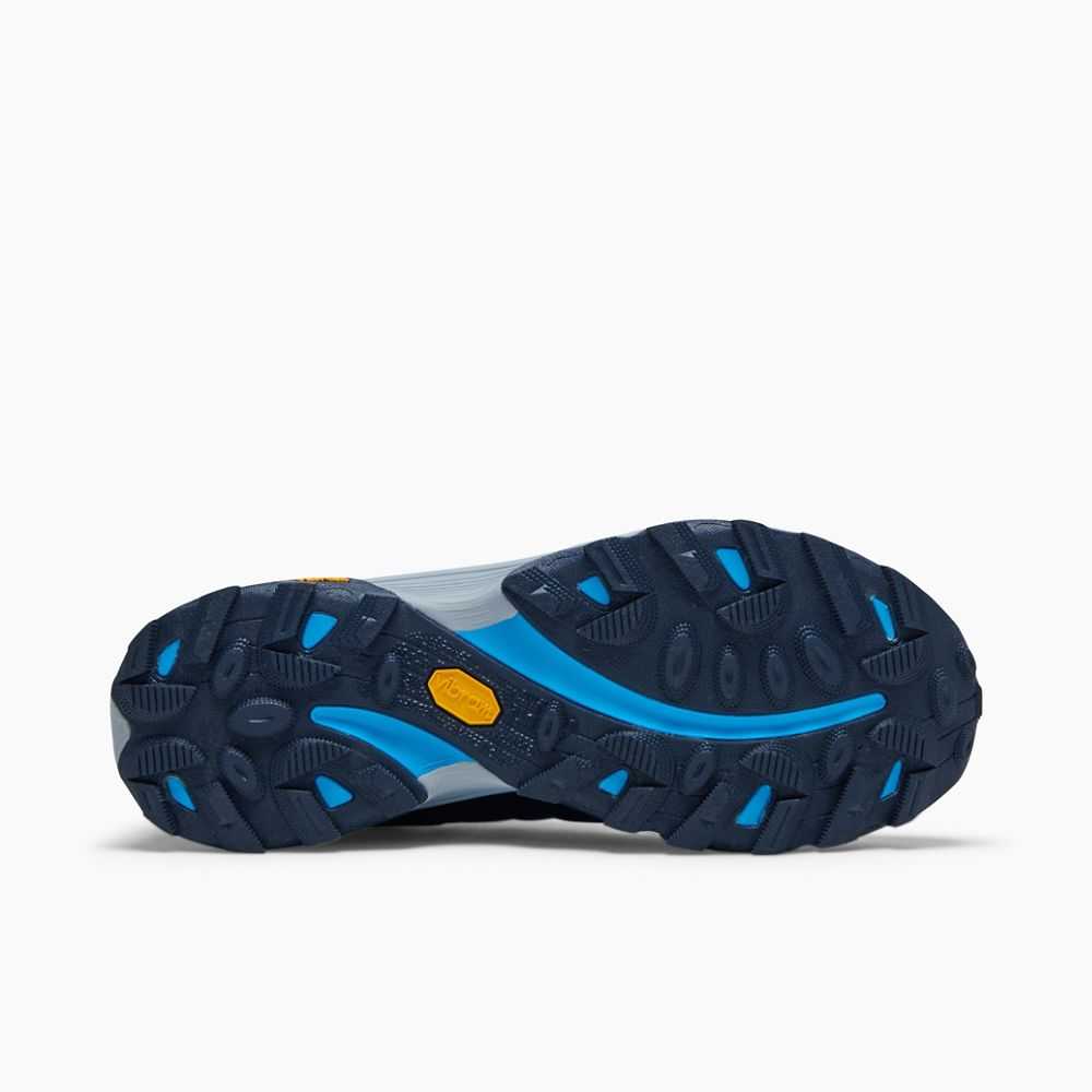 Tenis Merrell Moab Speed Mid GORE-TEX® Hombre Azul Marino | México-2603248