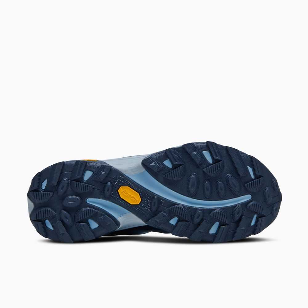 Tenis Merrell Moab Speed Mid GORE-TEX® Mujer Azul Marino | México-2637048