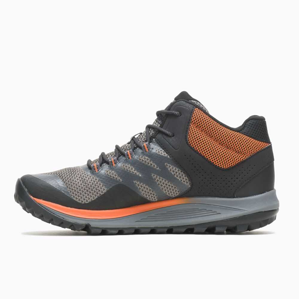 Tenis Merrell Nova 2 Mid Hombre Grises Oscuro | México-2360286