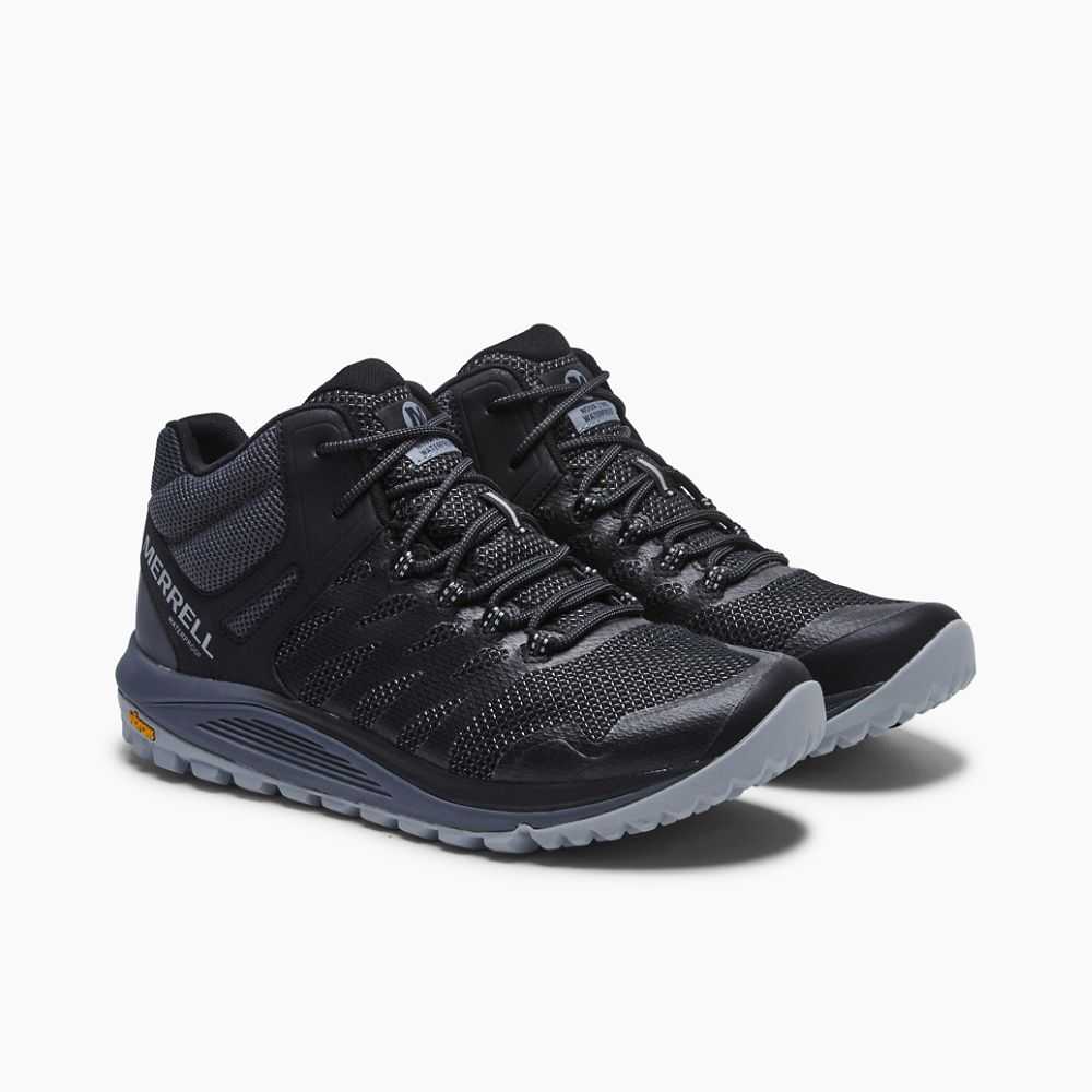 Tenis Merrell Nova 2 Mid Hombre Negros | México-0684229