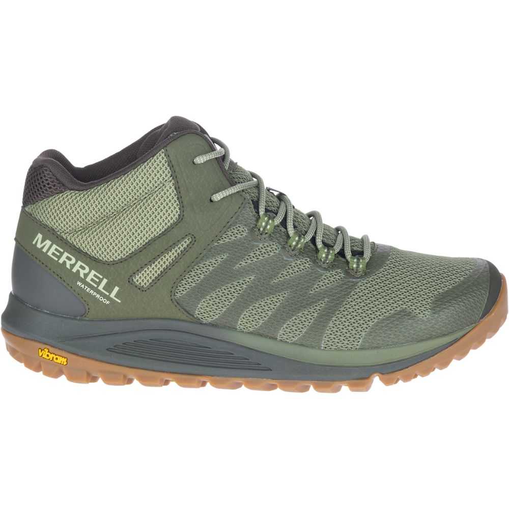 Tenis Merrell Nova 2 Mid Hombre Verdes Oscuro | México-3962647