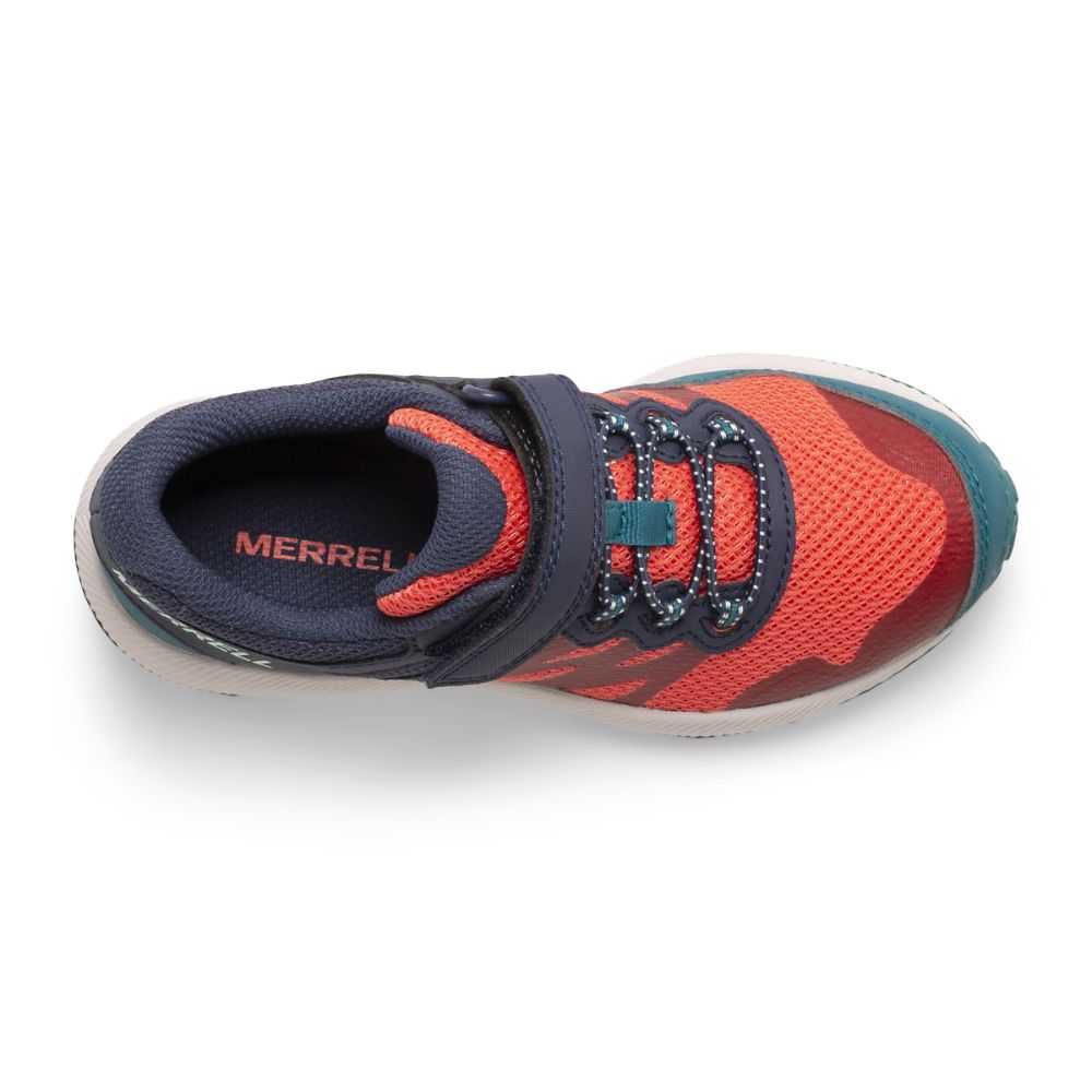 Tenis Merrell Nova 2 Niña Azul Marino Coral | México-4862067