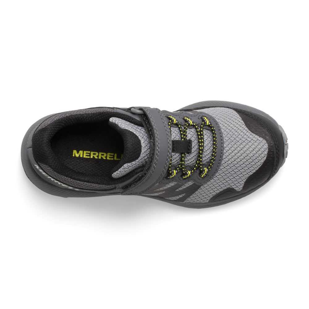 Tenis Merrell Nova 2 Niño Grises Negros | México-7329646