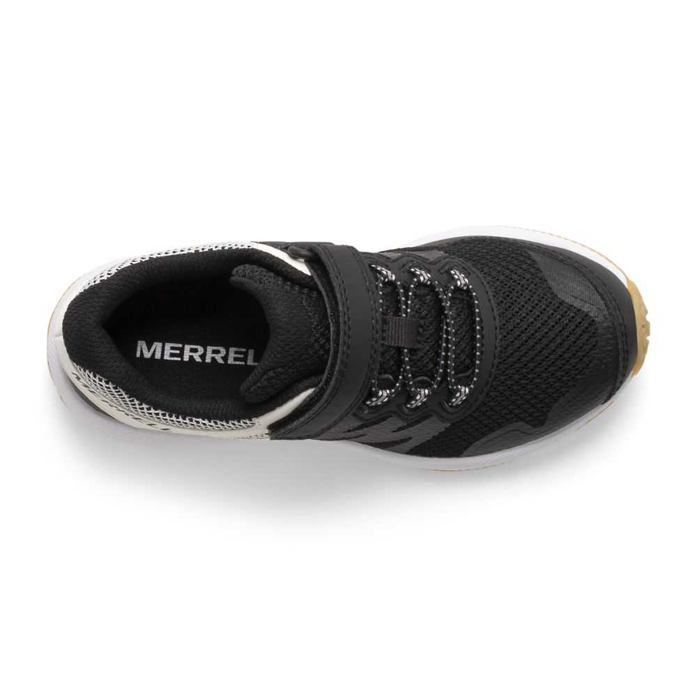 Tenis Merrell Nova 2 Niño Negros Blancos | México-6296372