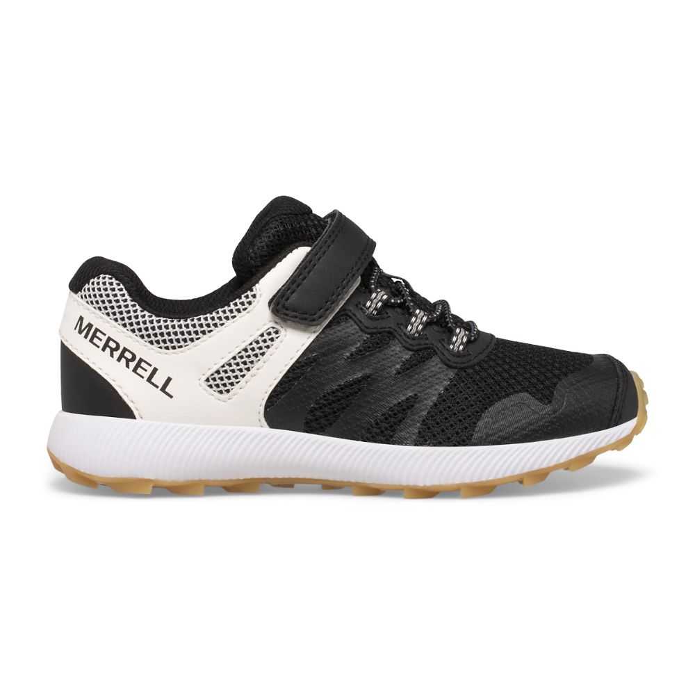 Tenis Merrell Nova 2 Niño Negros Blancos | México-6296372