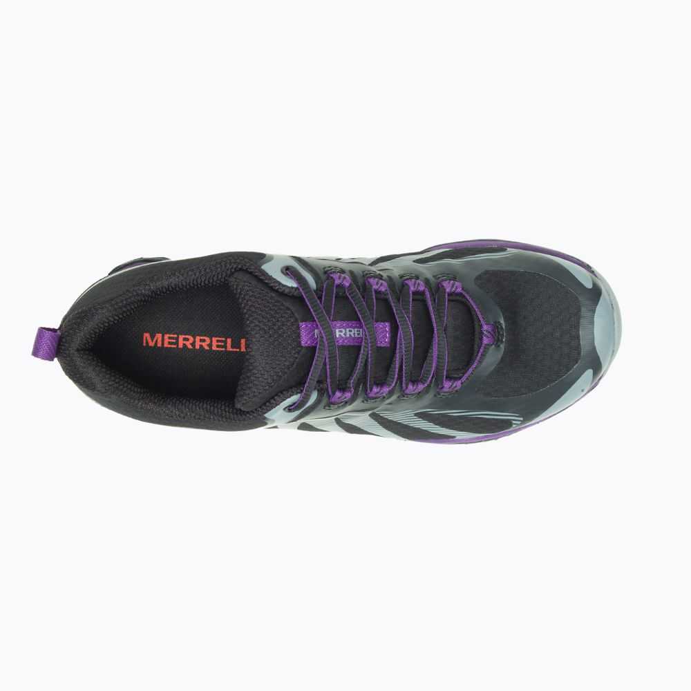 Tenis Merrell Siren Edge 3 Anchos Mujer Negros | México-2743260