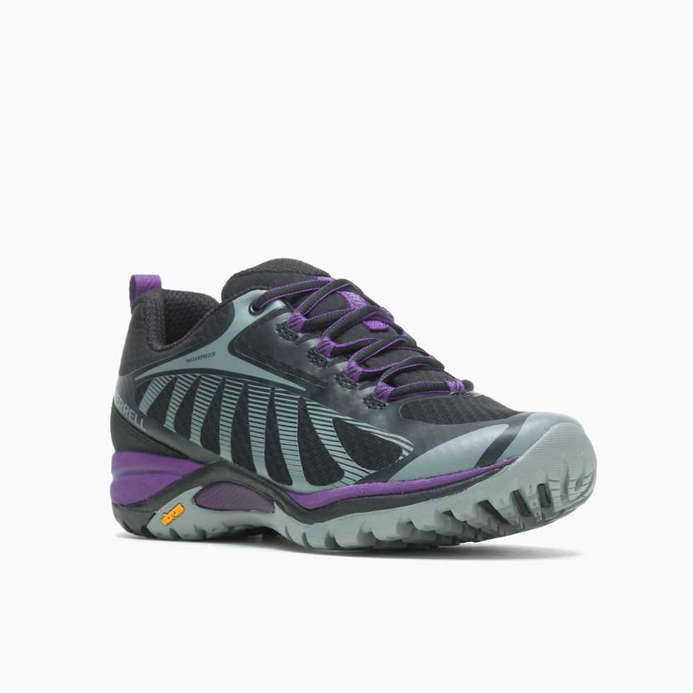 Tenis Merrell Siren Edge 3 Anchos Mujer Negros | México-2743260