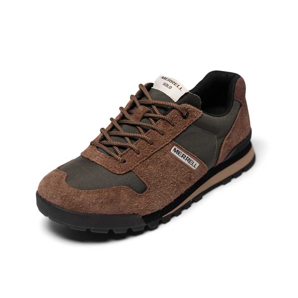 Tenis Merrell Solo Luxe 2 Hombre Marrom Verdes Oscuro | México-4697202