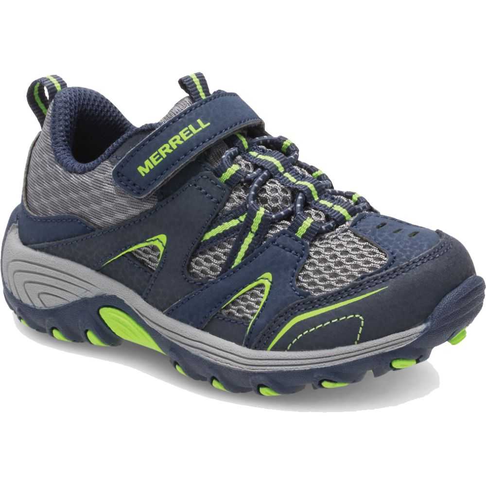 Tenis Merrell Trail Chaser Niña Azul Marino Verdes | México-8067692