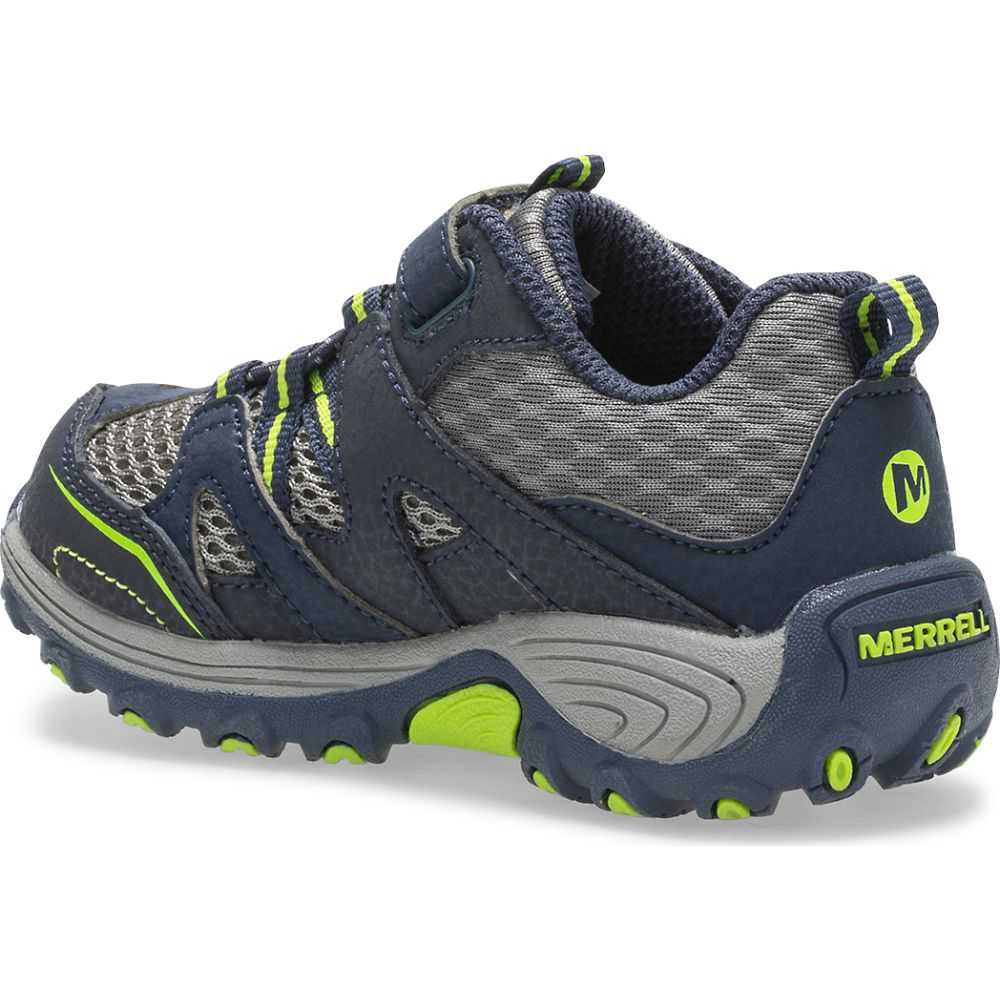 Tenis Merrell Trail Chaser Niña Azul Marino Verdes | México-8067692