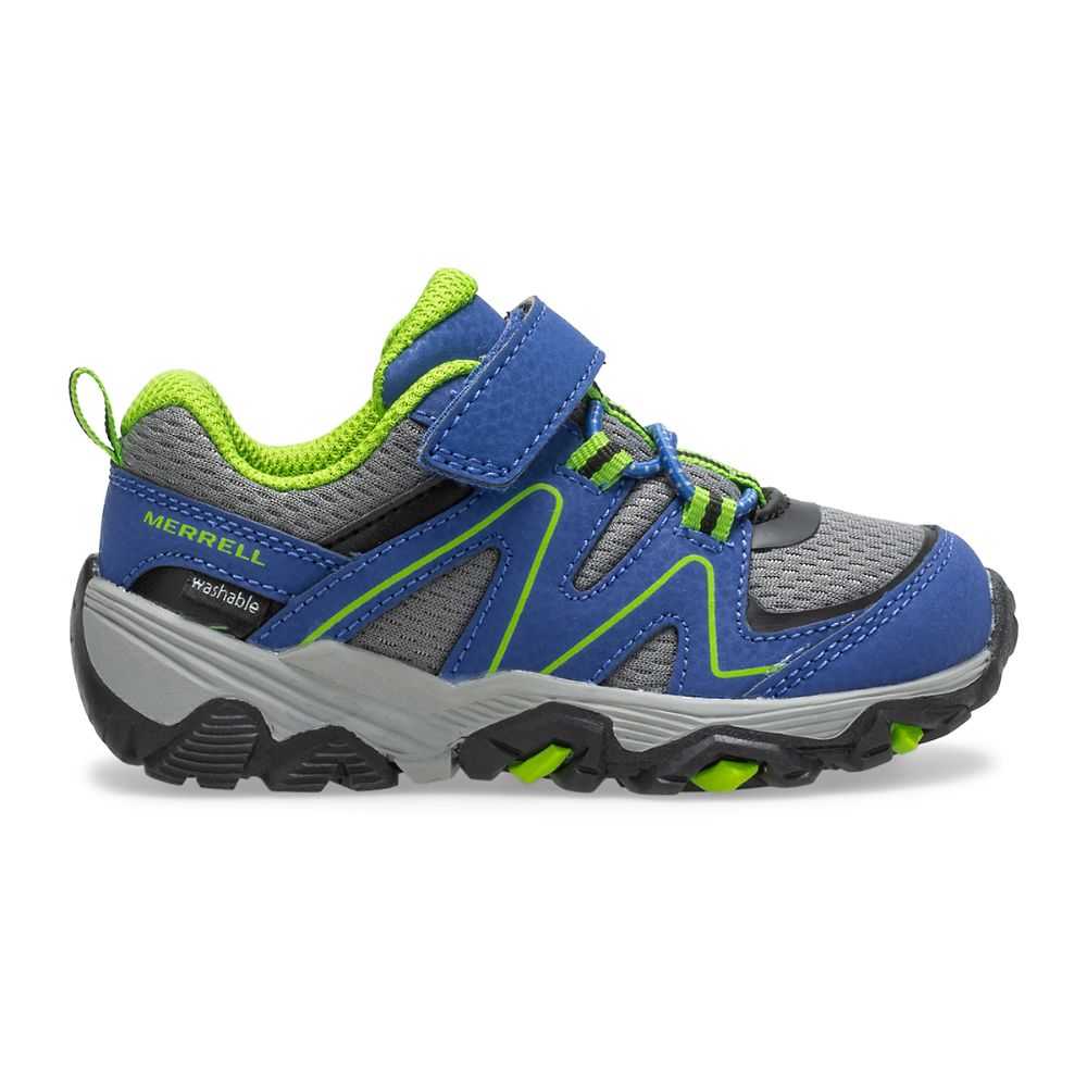 Tenis Merrell Trail Quest Niña Azules Verdes | México-9266742