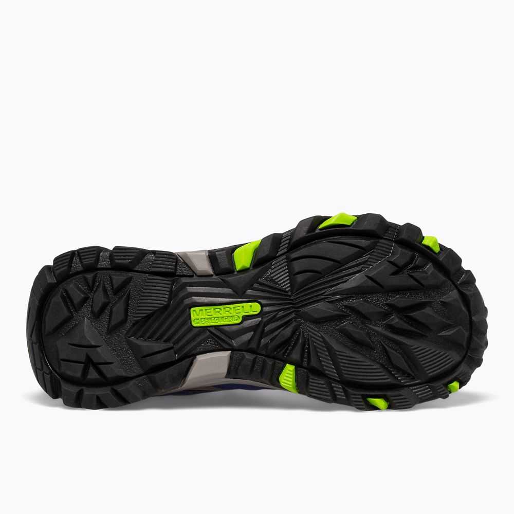 Tenis Merrell Trail Quest Niño Azules Verdes | México-2436087