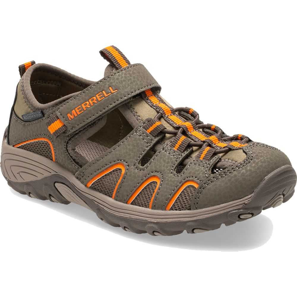 Tenis Para Agua Merrell Hydro H2O Niño Grises Naranjas | México-8322