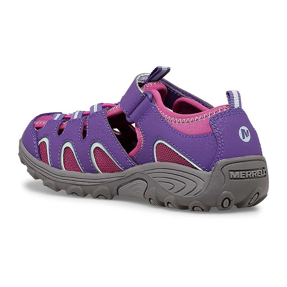 Tenis Para Agua Merrell Hydro H2O Niño Morados | México-2836602