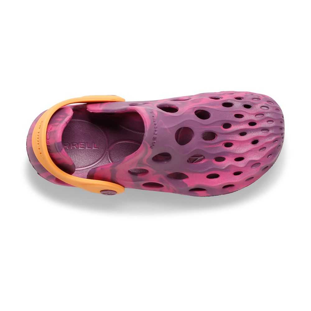 Tenis Para Agua Merrell Hydro Moc Niña Morados | México-3096282