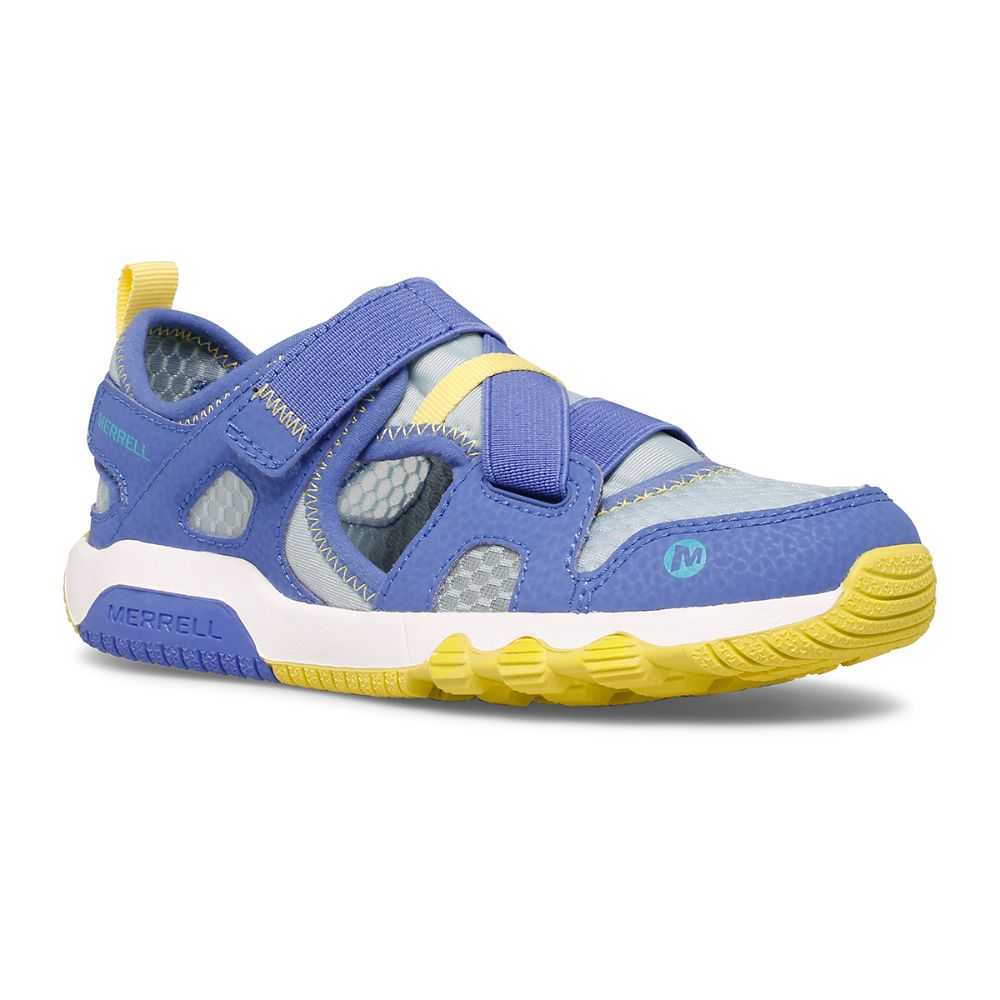 Tenis Para Agua Merrell Hydro Niña Azul Rey Verdes Claro | México-8966232