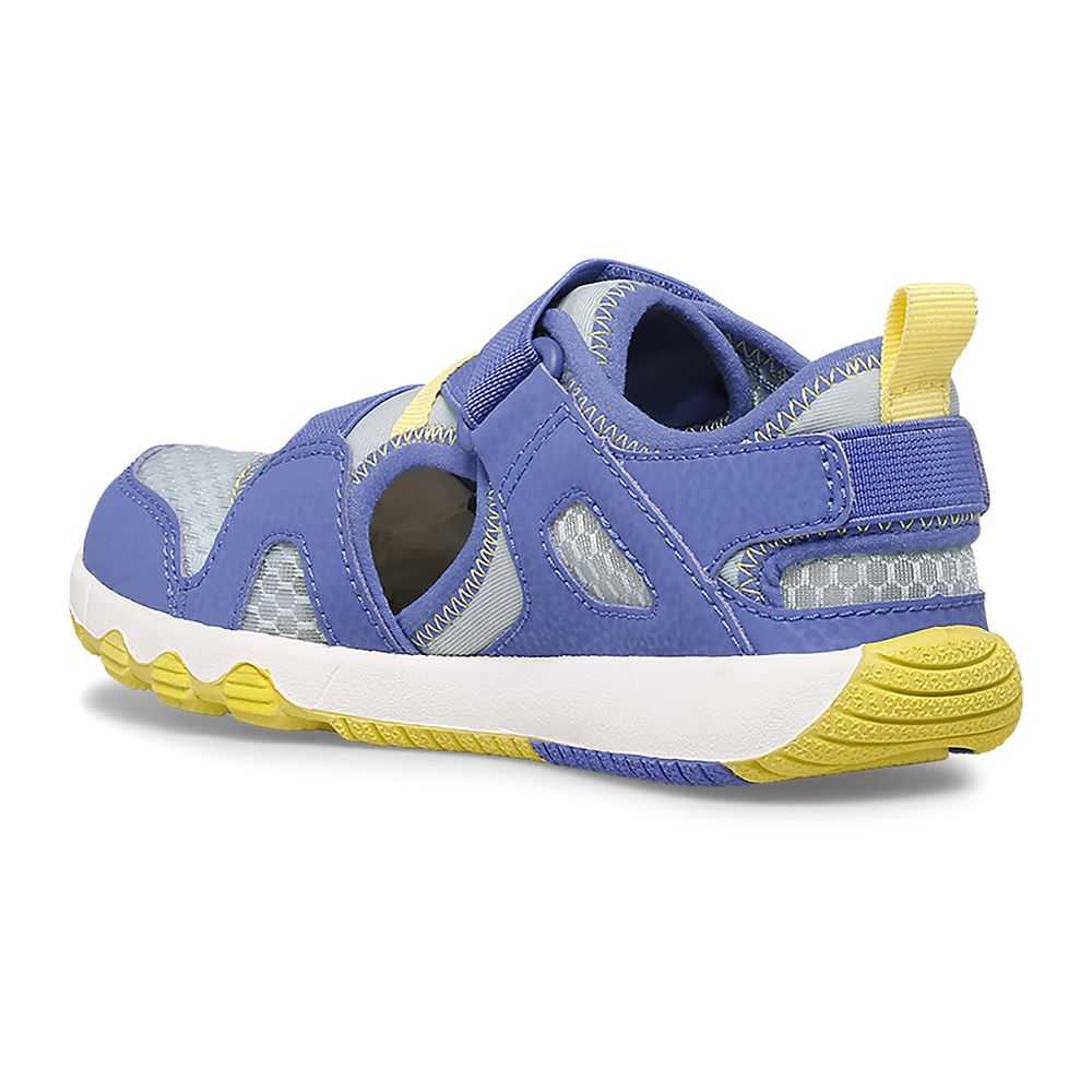 Tenis Para Agua Merrell Hydro Niña Azul Rey Verdes Claro | México-8966232