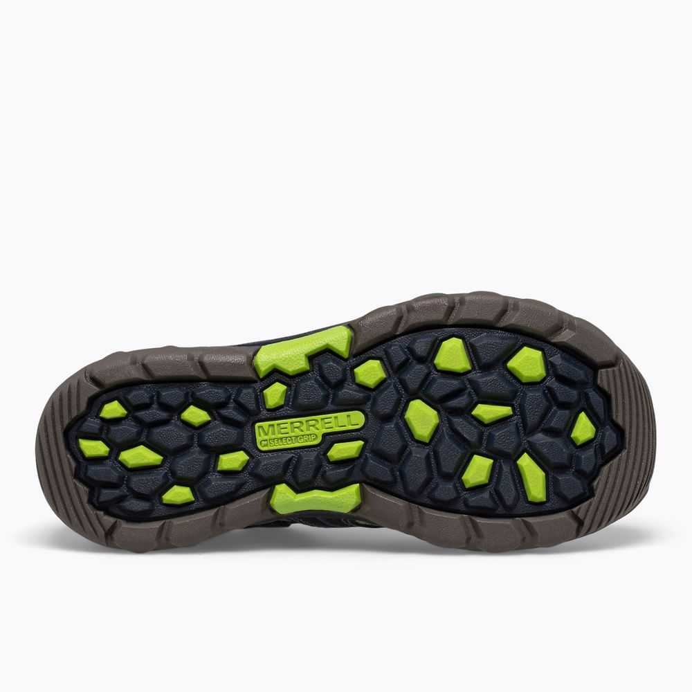 Tenis Para Agua Merrell Hydro Niño Azul Marino Verdes | México-6683240