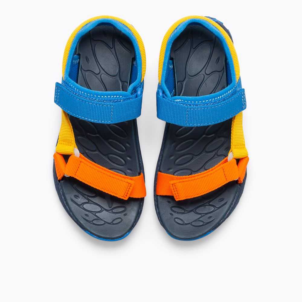 Tenis Para Agua Merrell Kahuna Web Niño Azules Multicolor | México-6207936