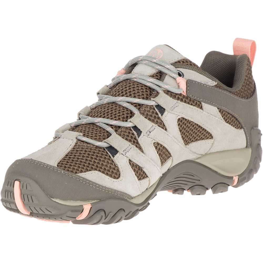 Tenis Senderismo Merrell Alverstone Mujer Grises | México-8372466