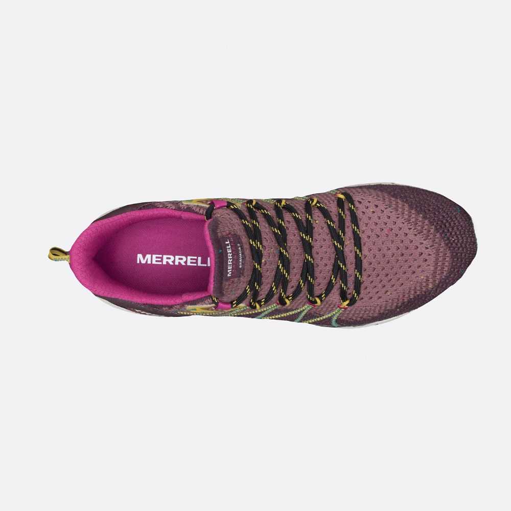 Tenis Senderismo Merrell Bravada 2 Mujer Vino | México-2267430