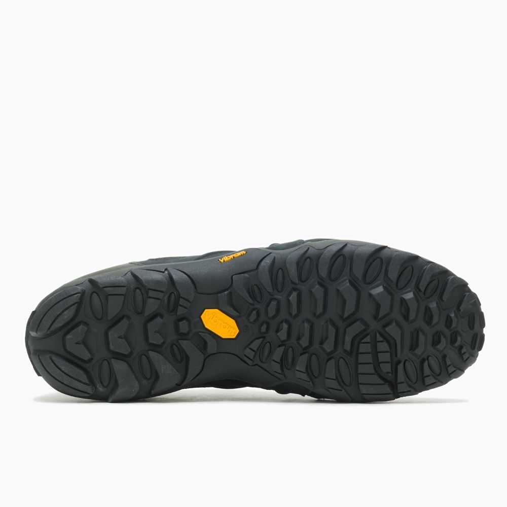 Tenis Senderismo Merrell Chameleon 8 Stretch Hombre Negros | México-0986674