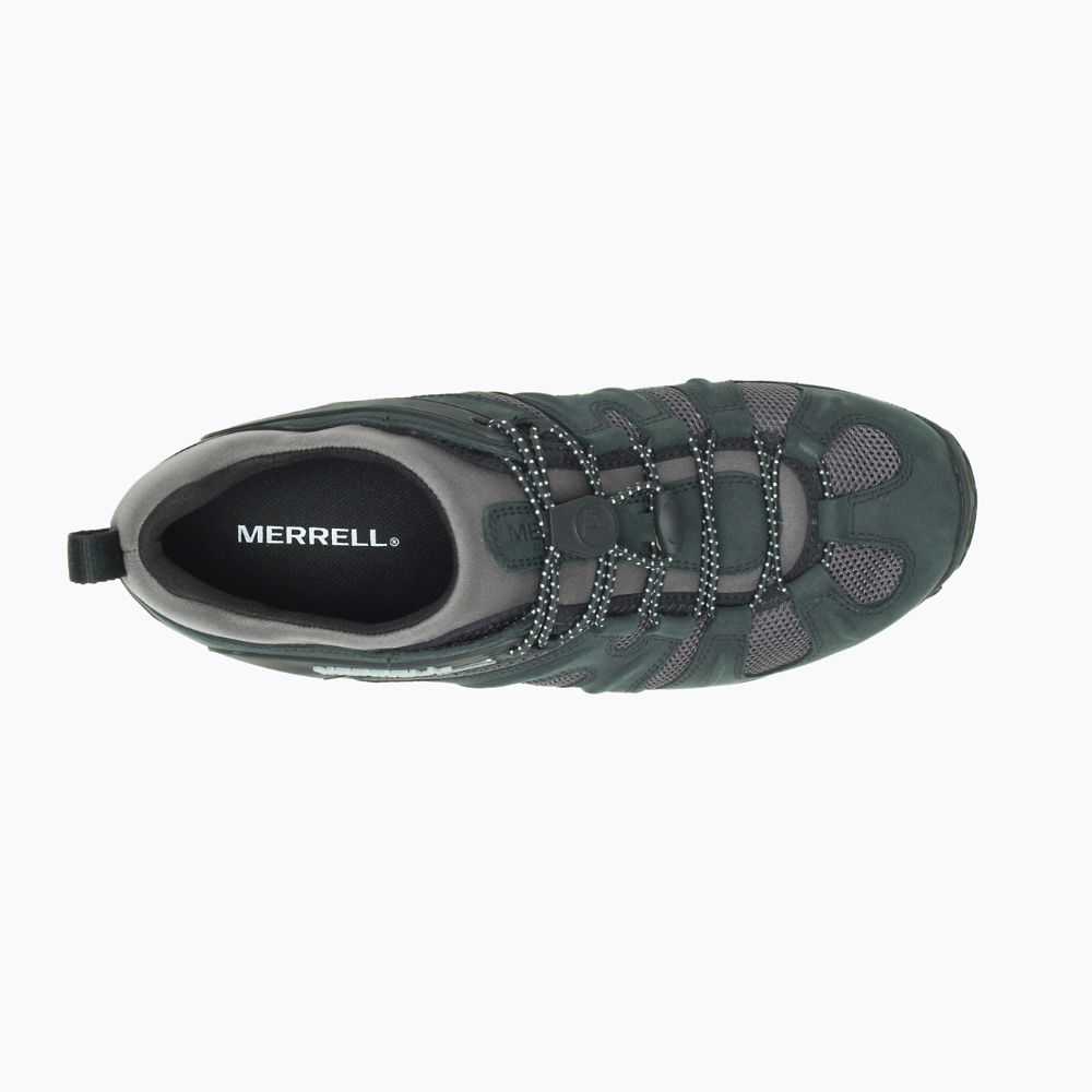 Tenis Senderismo Merrell Chameleon 8 Stretch Hombre Negros Grises | México-3826027