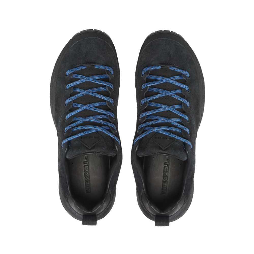 Tenis Senderismo Merrell MQM Ace Cuero Hombre Negros | México-4960722