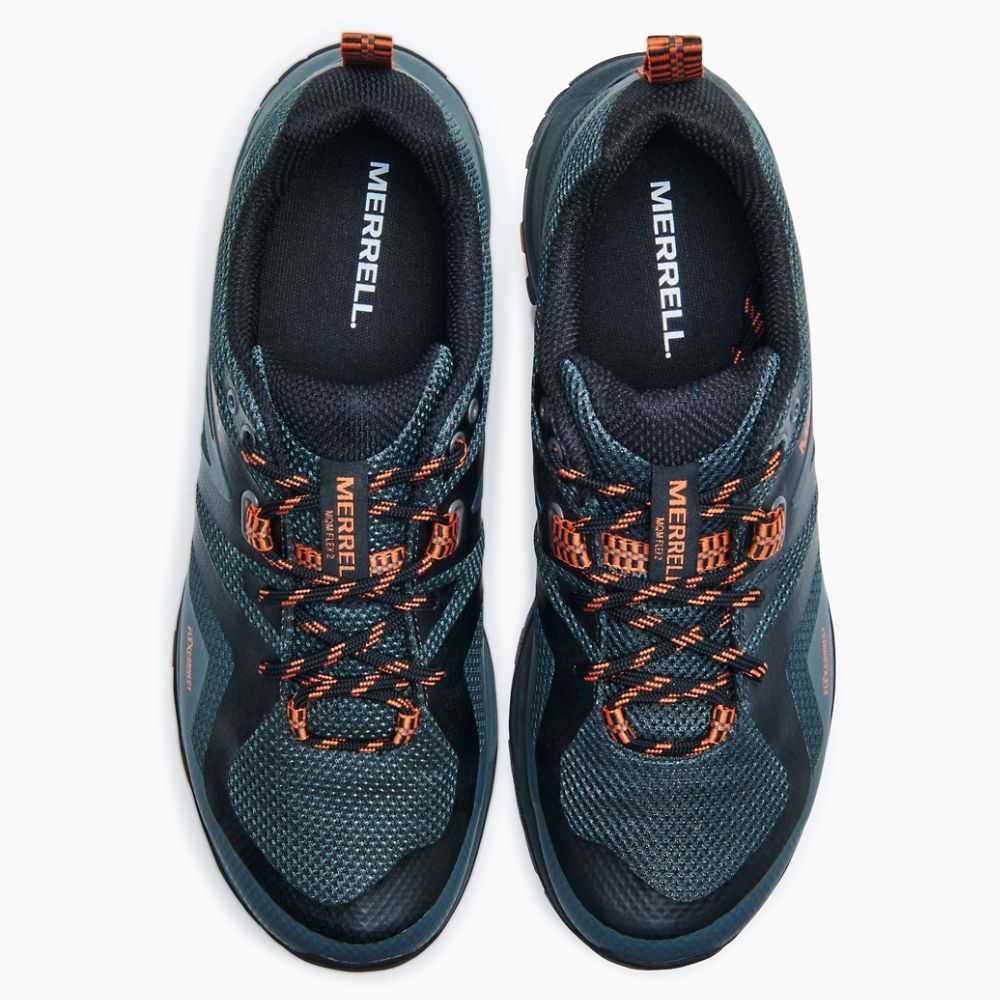 Tenis Senderismo Merrell MQM Flex 2 Hombre Azul Marino | México-3966220