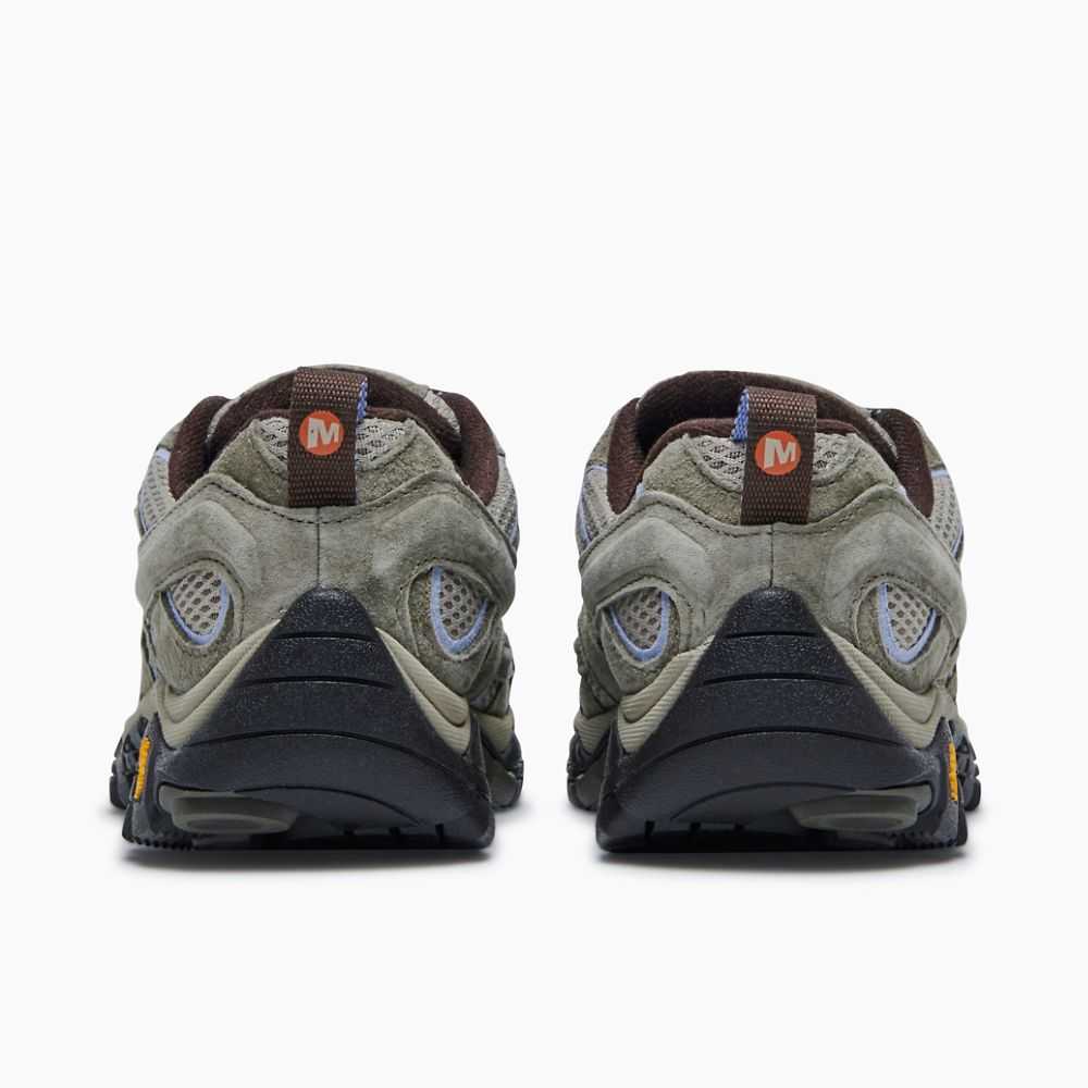 Tenis Senderismo Merrell Moab 2 Anchos Mujer Verde Oliva | México-4639867