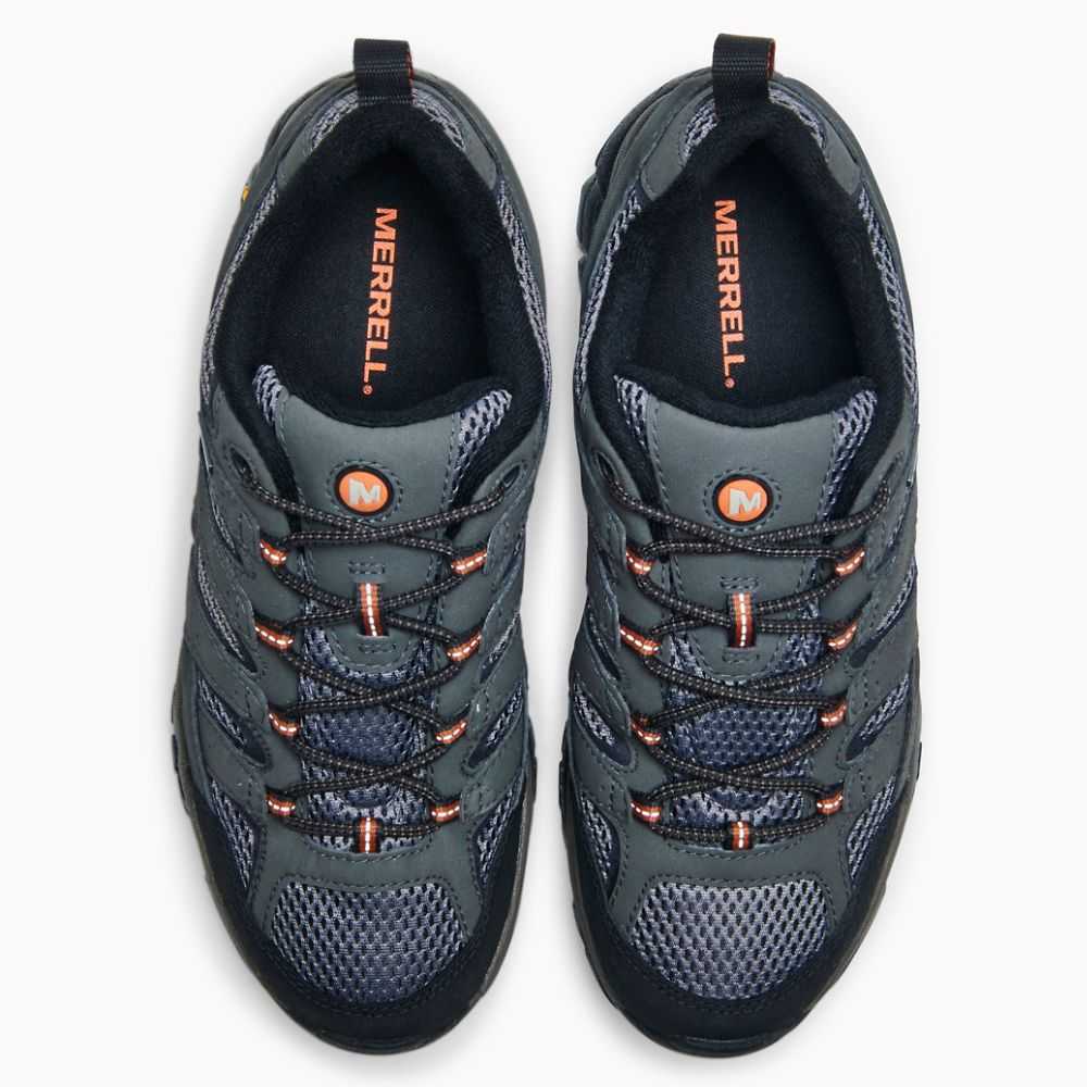 Tenis Senderismo Merrell Moab 2 GORE -TEX® Anchos Hombre Grises Claro Verdes | México-4630627