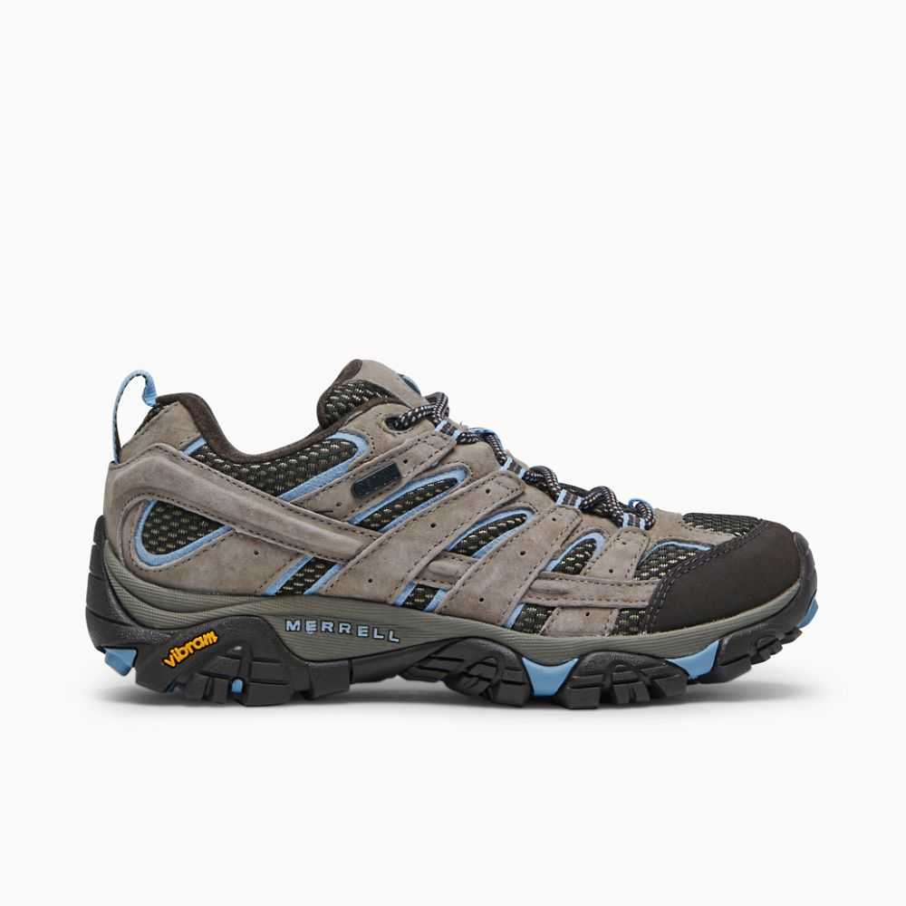 Tenis Senderismo Merrell Moab 2 Mujer Grises | México-4269628