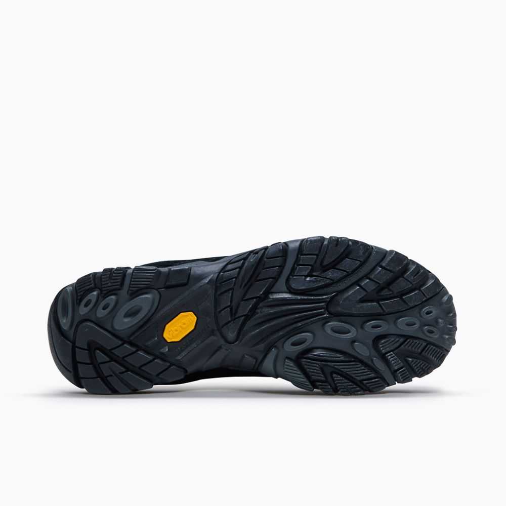 Tenis Senderismo Merrell Moab 2 Ventilator Anchos Hombre Negros | México-0266397