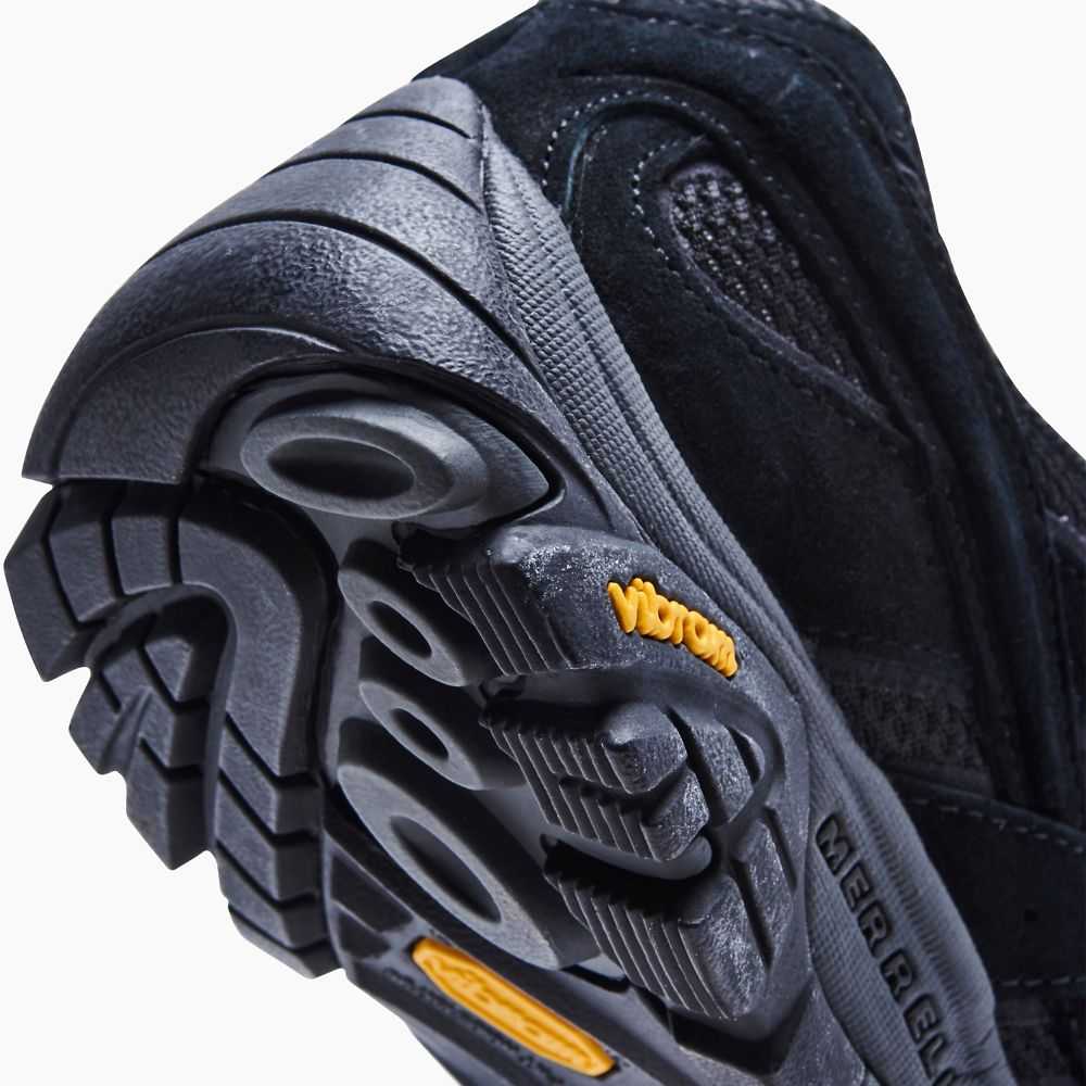 Tenis Senderismo Merrell Moab 2 Ventilator Anchos Hombre Negros | México-0266397