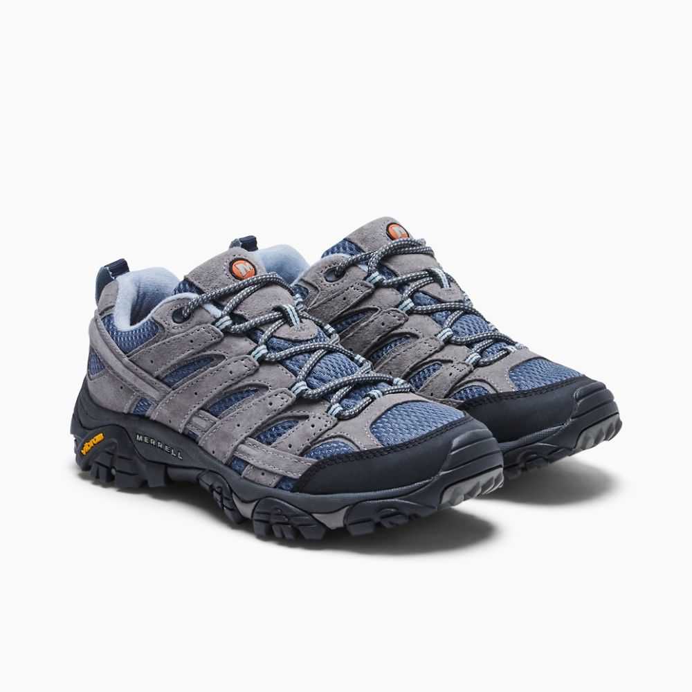 Tenis Senderismo Merrell Moab 2 Ventilator Mujer Grises | México-0763862