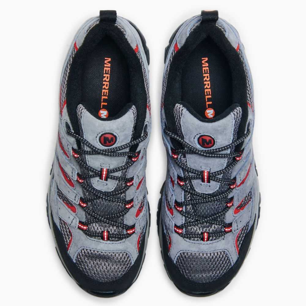 Tenis Senderismo Merrell Moab 2 Ventilator Anchos Hombre Grises | México-2069782