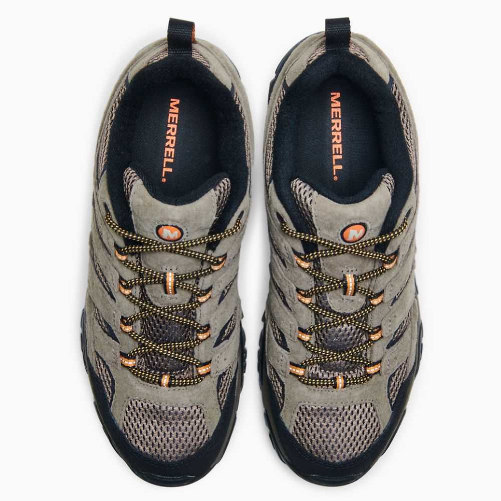 Tenis Senderismo Merrell Moab 2 Ventilator Hombre Grises Oscuro Marrom Claro | México-3062674