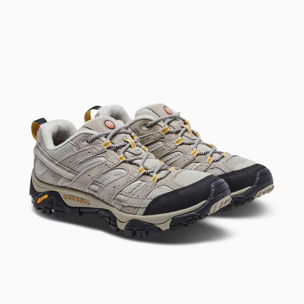 Tenis Senderismo Merrell Moab 2 Ventilator Anchos Mujer Beige | México-4262308